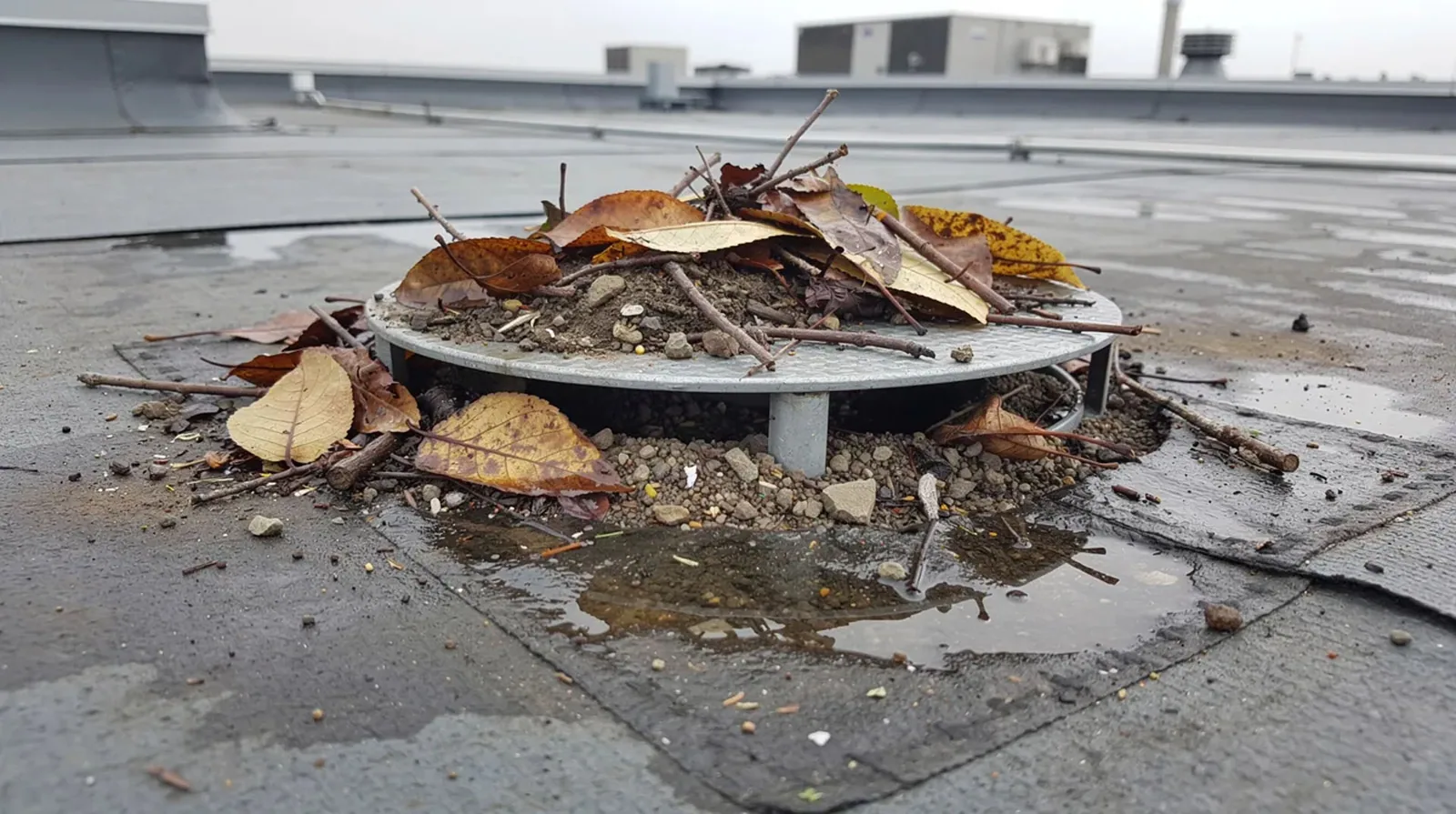 Ponding water roof repair in Rock Hill, SC Ponding water roof repair in Rock Hill, SC